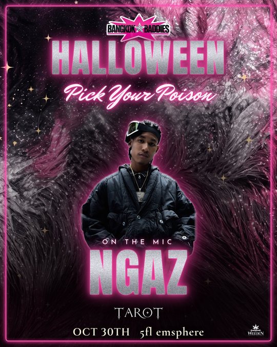 Ngaz on the mic